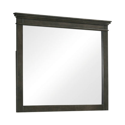 Andover Dresser Mirror Dark Oak Finish