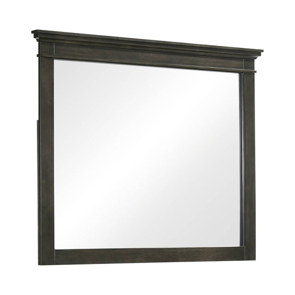 Andover Dresser Mirror Dark Oak Finish