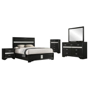 Conjunto de dormitorio Miranda negro