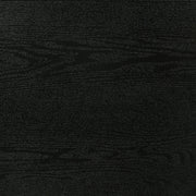Cama Miranda de 51 pulgadas con paneles de almacenamiento de madera, color negro