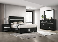 Conjunto de dormitorio Miranda negro
