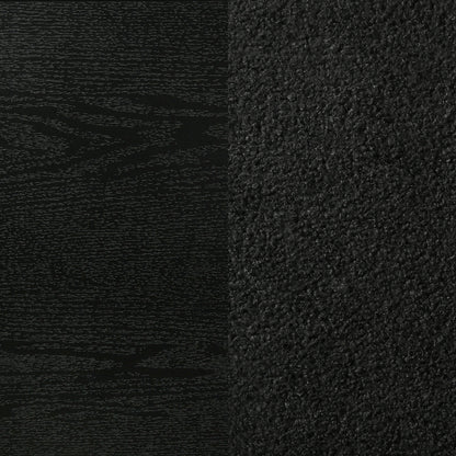 Miranda 51-inch Wood  Storage Panel Bed Black