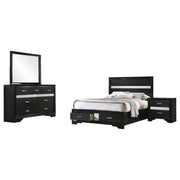 Conjunto de dormitorio Miranda negro