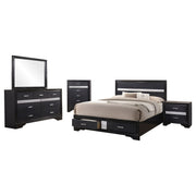 Conjunto de dormitorio Miranda negro