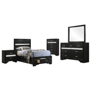 Conjunto de dormitorio Miranda negro
