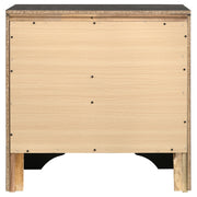 Melody Upholstered 2-drawer Nightstand Grey