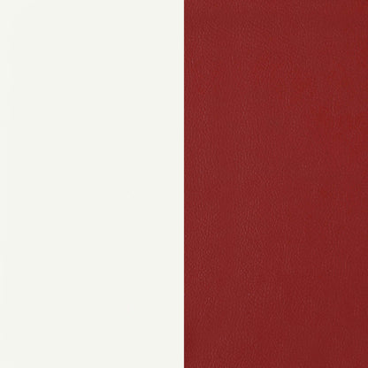 Retro Oval Dining Table Set White and Black