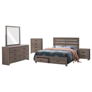 Juego de dormitorio Brantford en roble barril
