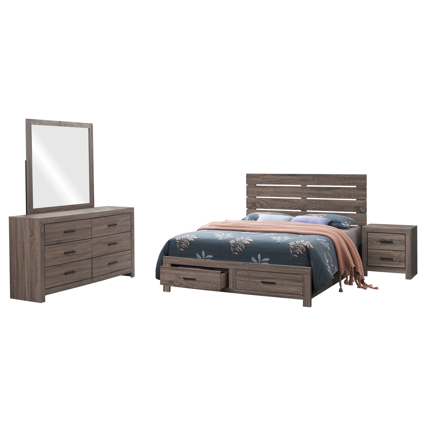 Brantford  Bedroom Set Barrel Oak