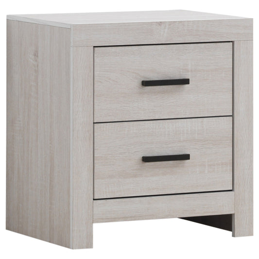 Brantford 2-drawer Nightstand Barrel Oak