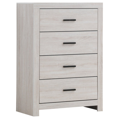 Brantford 4-drawer Bedroom Chest Barrel Oak