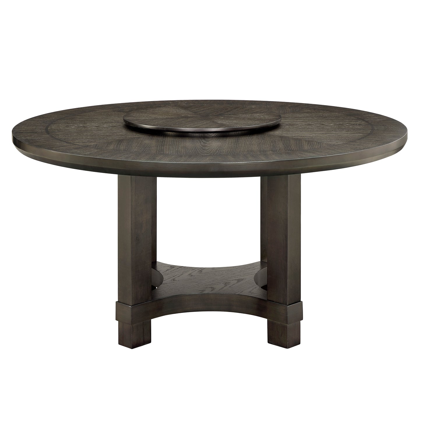 Jeffries Round Table W/ Lazy Susan