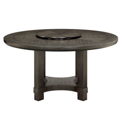 Jeffries Round Table W/ Lazy Susan