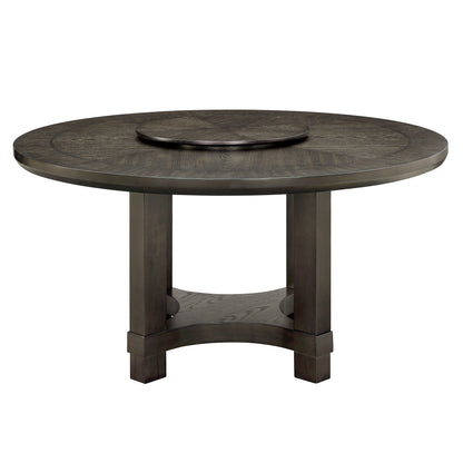 Jeffries Round Table W/ Lazy Susan
