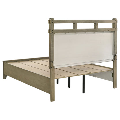 Hazlewood 59-inch Panel Storage Bed Vineyard Oak