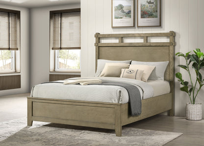 Hazlewood 59-inch Panel Storage Bed Vineyard Oak