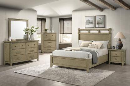 Hazlewood Dresser Mirror Vineyard Oak