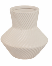 Holcombford White Vase 8"(in)