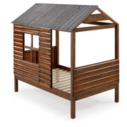 Log Cabin Low Loft Bed
