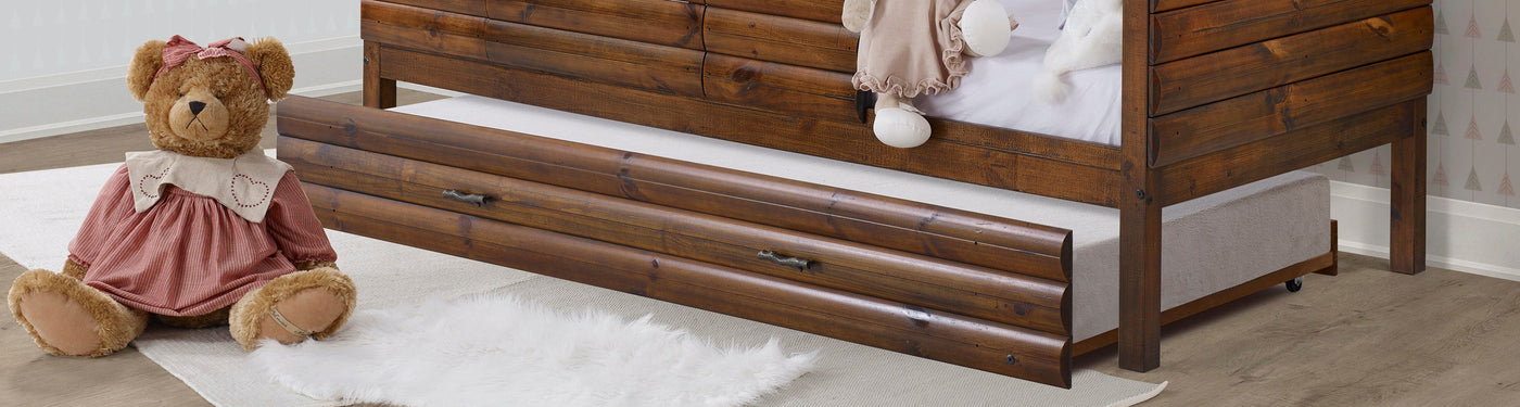 Log Cabin Trundle