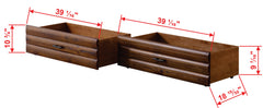 Log Cabin Dual Drawers