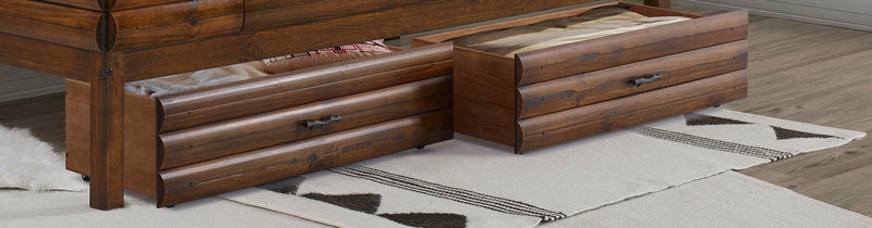 Log Cabin Dual Drawers