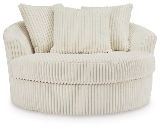 Lindyn Oversized Swivel Accent Chair