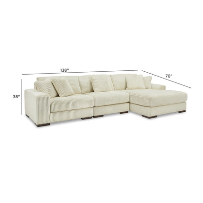 Lindyn 3-Piece Sectional with Chaise
