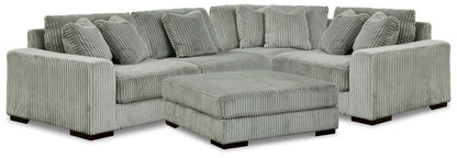 Lindyn 4-Piece Sectional and Ottoman