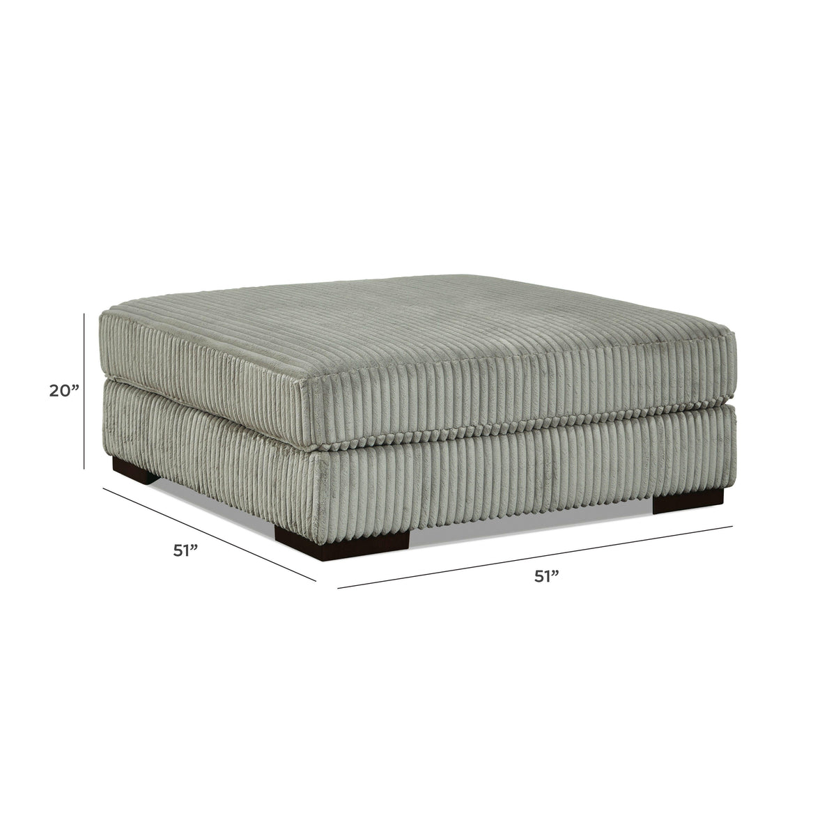 Lindyn Oversized Accent Ottoman