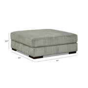 Lindyn Oversized Accent Ottoman