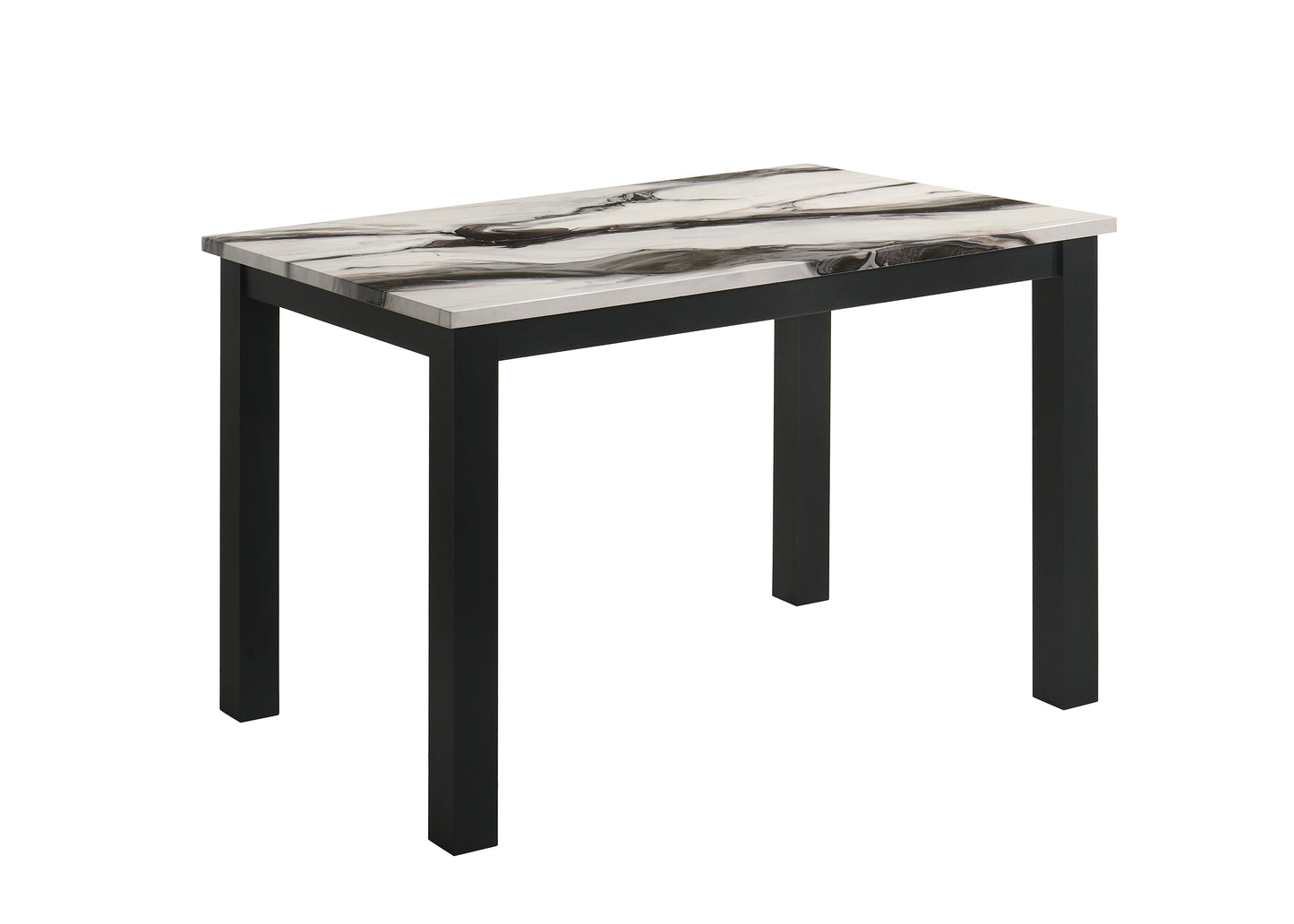 Resia Dining Table-Faux Marble