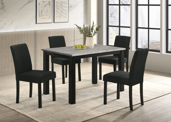 Resia Dining Table-Concrete