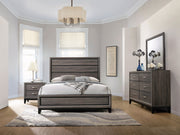 Conjunto de dormitorio Watson en roble gris