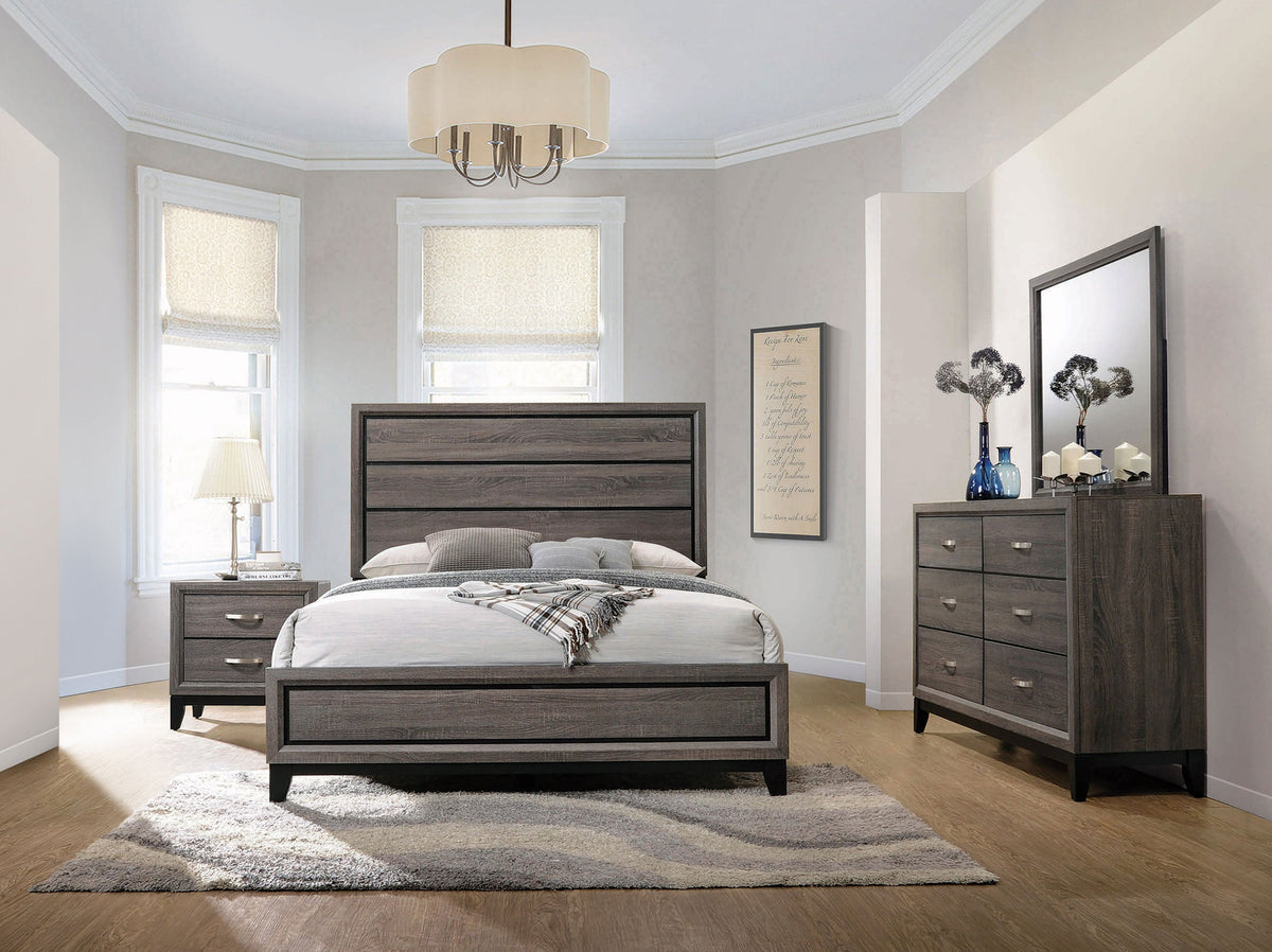 Watson  Bedroom Set Grey Oak