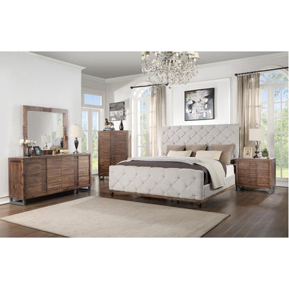 Andria 28"H 3 Drawers Nightstand