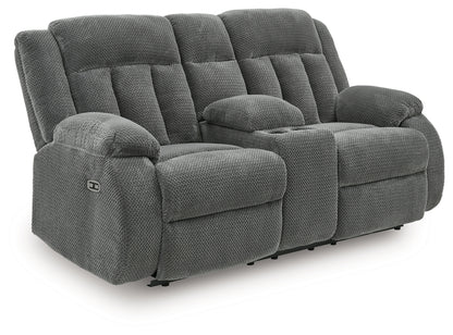 Greely Bend DBL REC PWR Loveseat w/Console