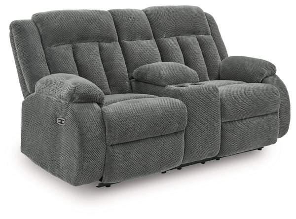 Greely Bend DBL REC PWR Loveseat w/Console
