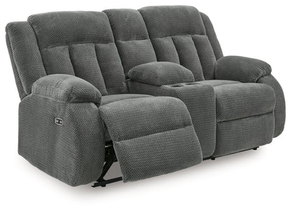 Greely Bend DBL REC PWR Loveseat w/Console