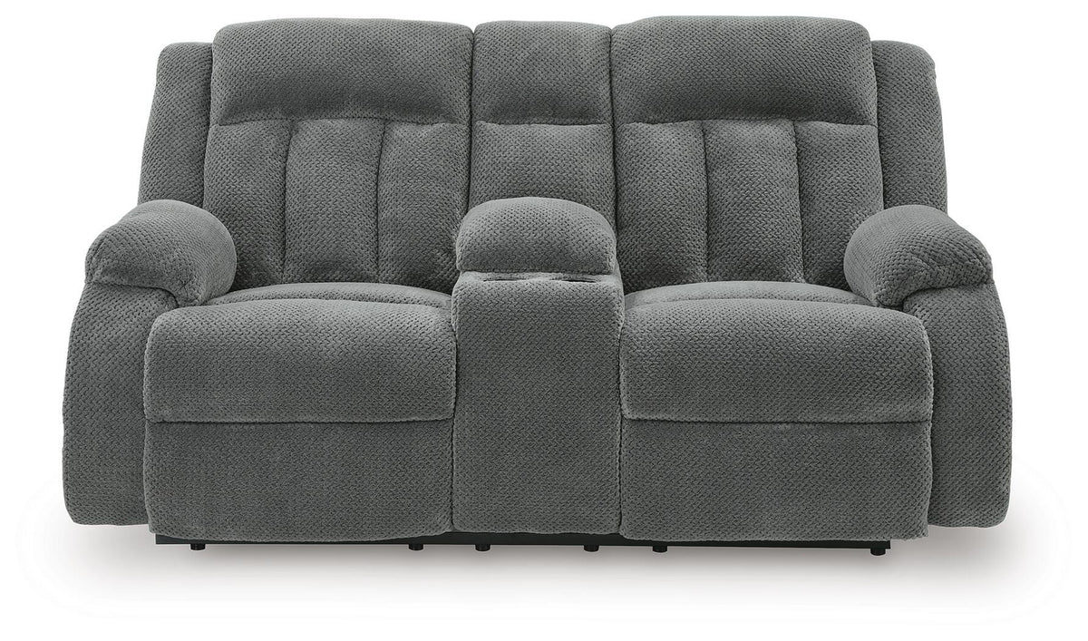 Greely Bend DBL REC PWR Loveseat w/Console