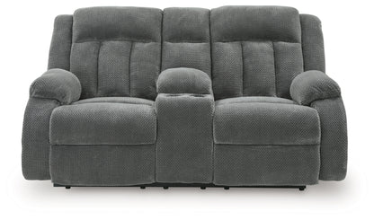 Greely Bend DBL REC PWR Loveseat w/Console