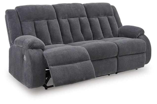 Greely Bend Power Reclining Sofa w/ Drop-Down Table