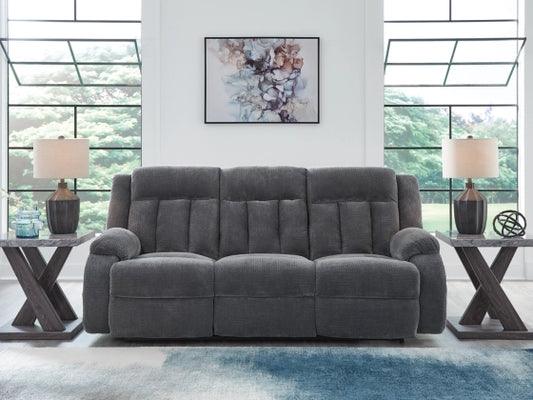 Greely Bend Power Reclining Sofa w/ Drop-Down Table