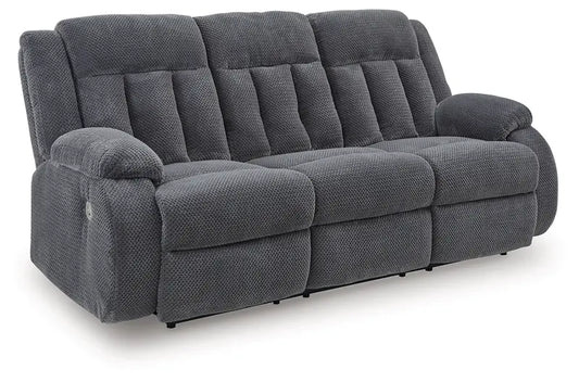 Greely Bend Power Reclining Sofa w/ Drop-Down Table