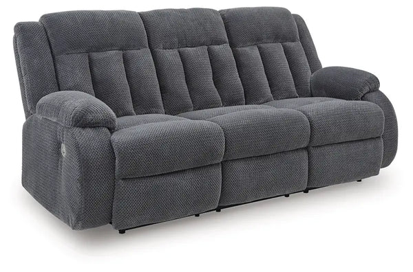 Greely Bend Power Reclining Sofa w/ Drop-Down Table