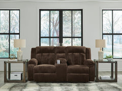 Greely Bend Power Reclining Loveseat with Console