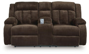 Greely Bend Power Reclining Loveseat with Console