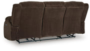 Greely Bend Power Reclining Sofa with Drop Down Table