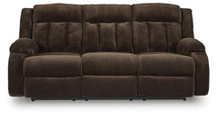 Greely Bend Power Reclining Sofa with Drop Down Table