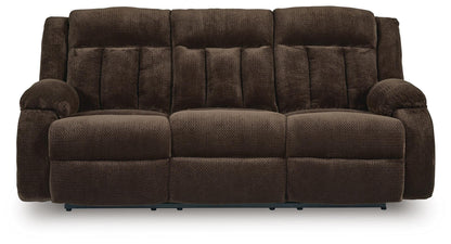 Greely Bend Power Reclining Sofa with Drop Down Table